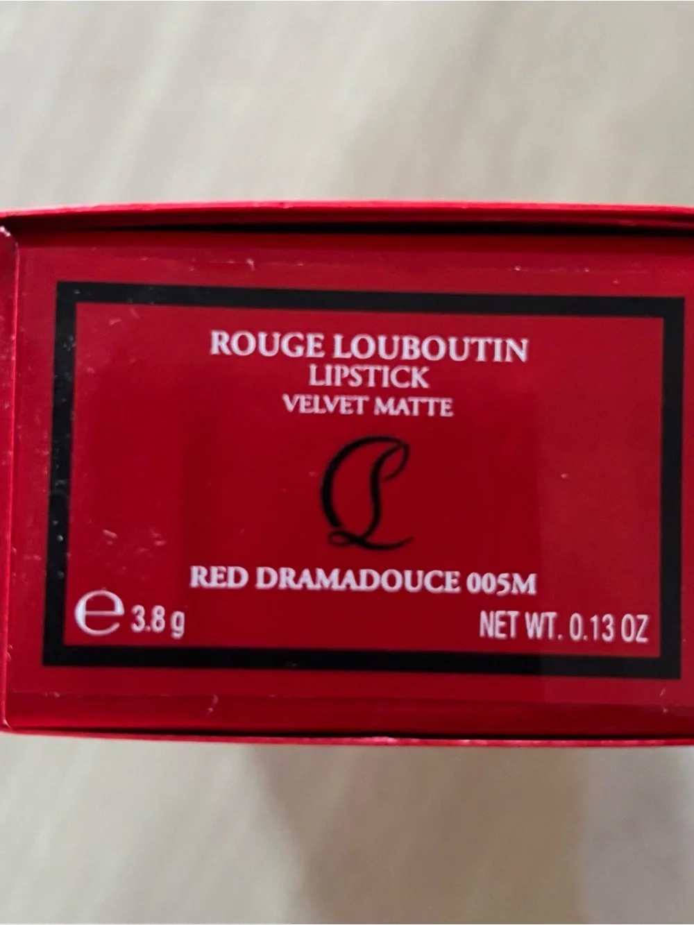 Christian Louboutin Bright Red Luxury Makeup Set Box